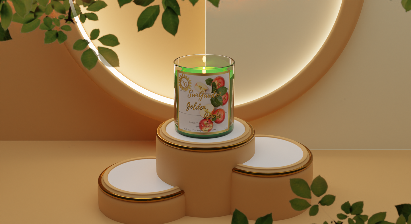 Golden Apple, 8.5 oz cotton wick