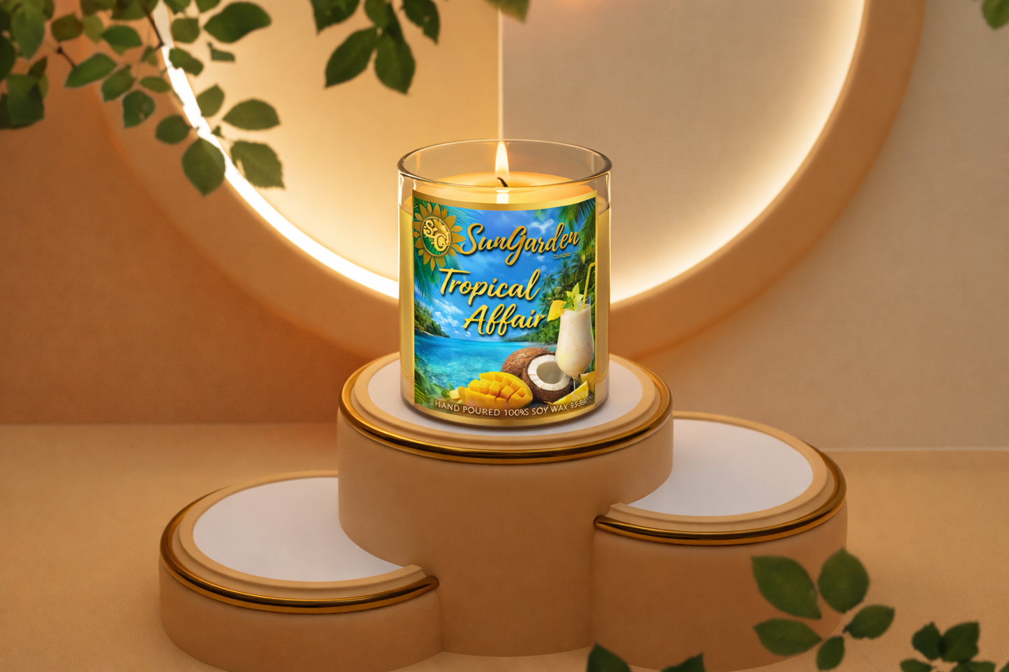 Tropical Affair, 8.5 oz cotton wick