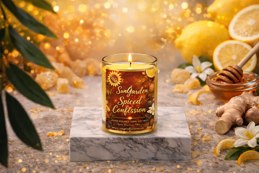 Spiced Confession, 8.5 oz cotton wick