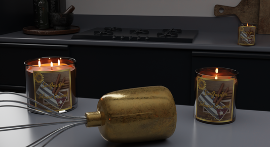 Tobacco Caramel, 8.5 oz cotton wick