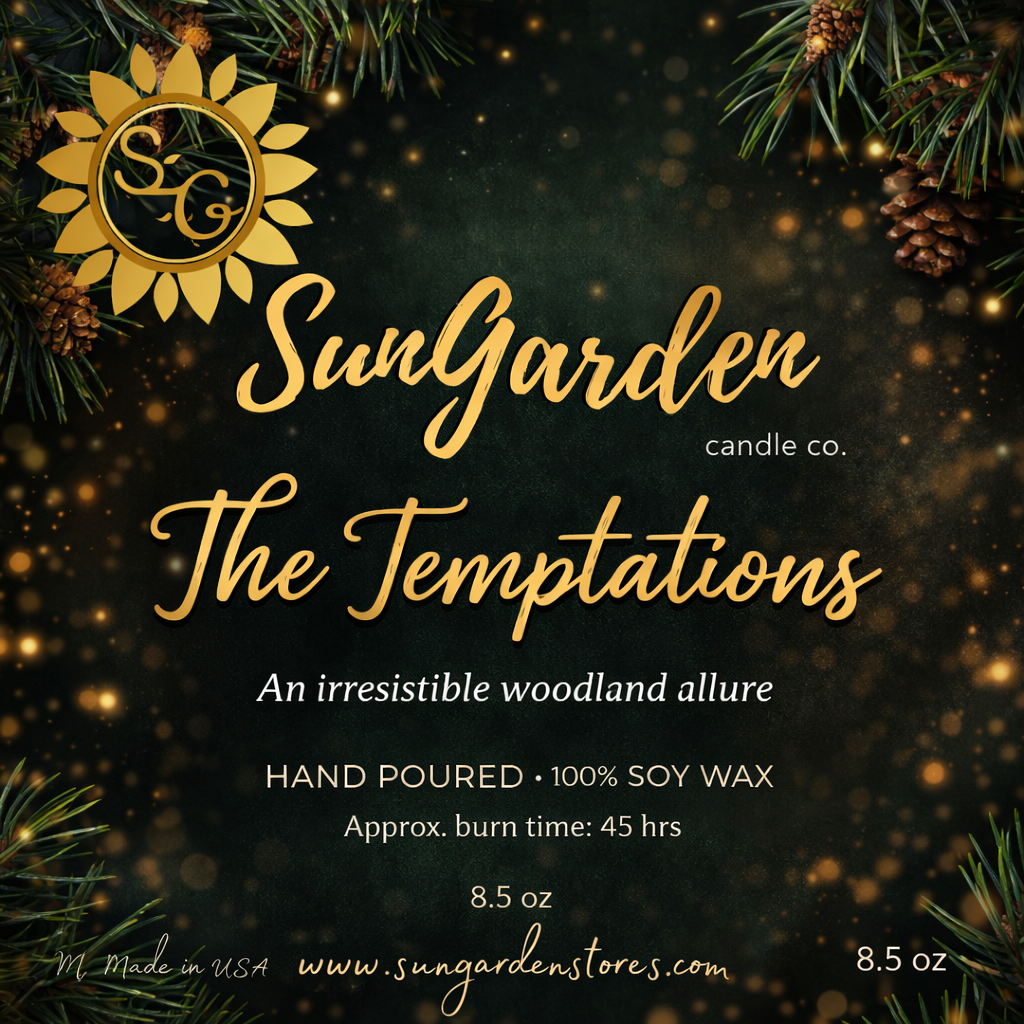 The Temptations, 8.5 oz cotton wick