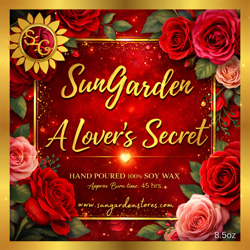 A Lover’s Secret, 8.5 oz cotton wick