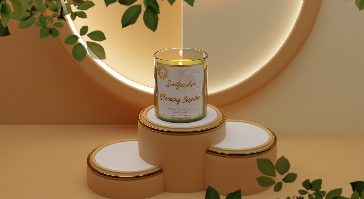 Blooming Jasmine Candle, 8.5 oz