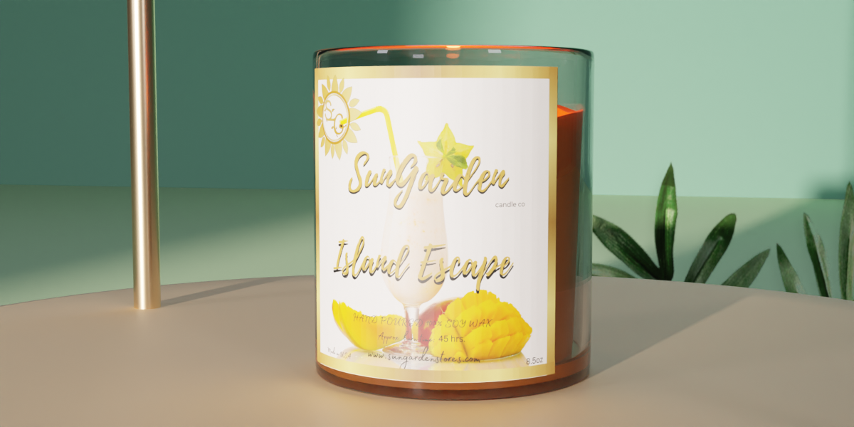 Island Escape Candle, 8.5 oz