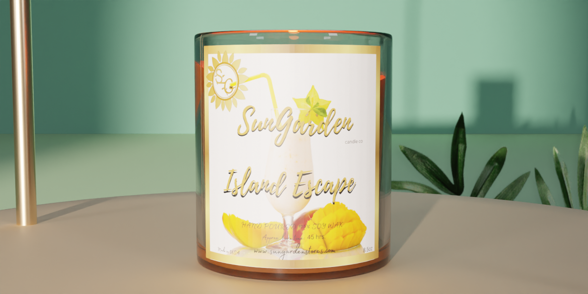 Island Escape Candle, 8.5 oz